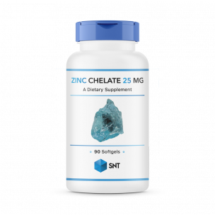 SNT Zinc Chelate 25 mg, 90 капсул