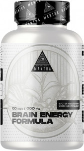 Biohacking Mantra Brain Energy Formula, 60 капс