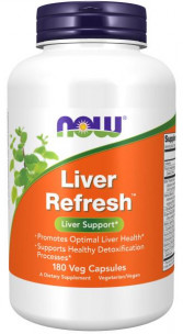 NOW Liver Refresh, 180 капс