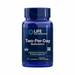 Life Extension Two-Per-Day Multivitamin, 60 капсул