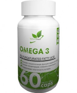 Natural Supp OMEGA 3, 60 капс
