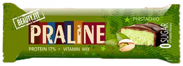 BeautyFit Батончик Praline, 50 грамм