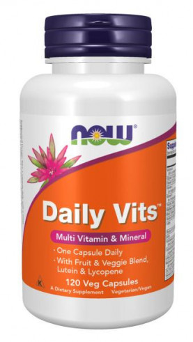 NOW Daily Vits Multi, 120 капсул