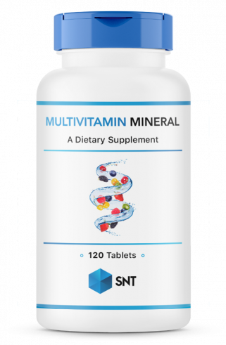 SNT Multivitamin Mineral, Мультивитамин Минерал, 120 таблеток