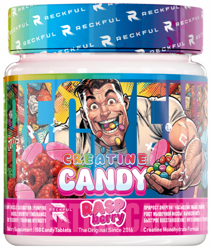 Reckful Creatine Candy, Креатин кэнди, 150 таблеток