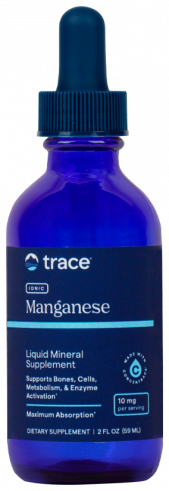 Trace Minerals Ionic Manganese 10 mg, 59 мл