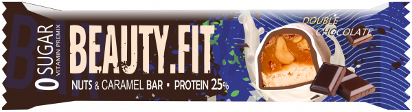 BeautyFit Nuts&amp;Caramel Bar, 60 г