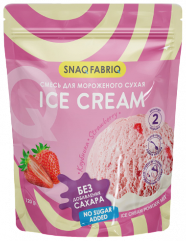 Snaq Fabriq Смесь для мороженого, 120 грамм