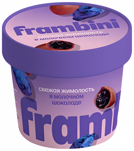 Frambini Жимолость в молочном шоколаде, 130 грамм