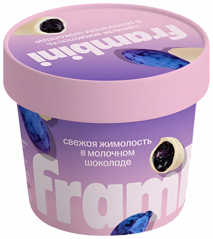 Frambini Жимолость в белом шоколаде, 130 грамм