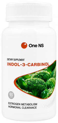 One NS Indol-3-carbinol, 60 капсул