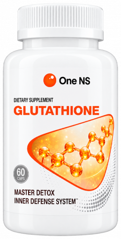 One NS Glutathione, Глутатион, 60 капсул