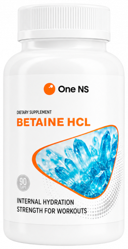 One NS Betaine HCL, Бетаин гидрохлорид, 90 капсул