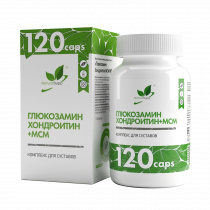 Natural Supp Glucosamine Chondroitin MSM, Глюкозамин Хондроитин МСМ, 120 капсул