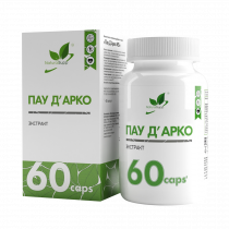 Natural Supp Пау Д Арко, 60 капсул