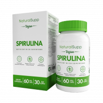 Natural Supp Spirulina, 60 капсул