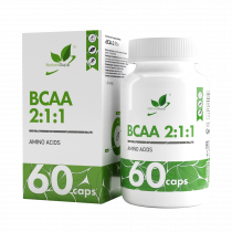 Natural Supp BCAA 2:1:1, 60 капсул