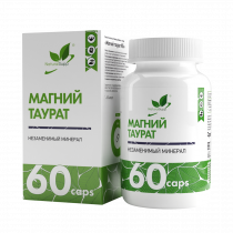 Natural Supp Magnesium Taurate, Магний Таурат, 60 капсул