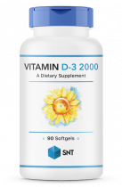 SNT Vitamin D-3, Витамин Д3, 90 капсул