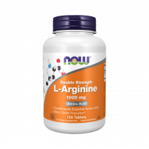 NOW L-Arginine 1000 mg, 120 таблеток