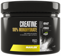 Maxler Creatine 100% Monohydrate, Креатин 100% моногидрат, 150 грамм