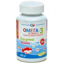 Salmonica Омега-3 из дикого камчатского лосося для детей 300мг, 250 капс