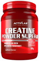ActivLab Creatine Powder Super, Креатин Паудэр Супер, 500 грамм
