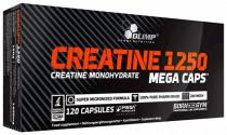 Olimp Sport Nutrition Creatine 1250 Mega Caps, Креатин 1250 Мега Капс, 120 капсул