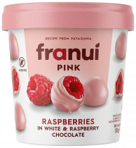 Franui Малина в белом и малиновом шоколаде, 150 грамм