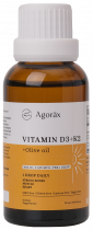 Agorax Vitamin D3+K2, 30 мл