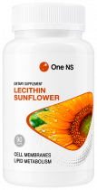 One NS Lecithin Sunflower, 90 капсул