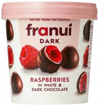 Franui Малина в белом и темном шоколаде, 150 грамм