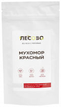 Лесово Мухомор красный шляпки, 100 грамм