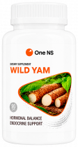 One NS Wild Yam, Дикий Ямс, 90 капсул